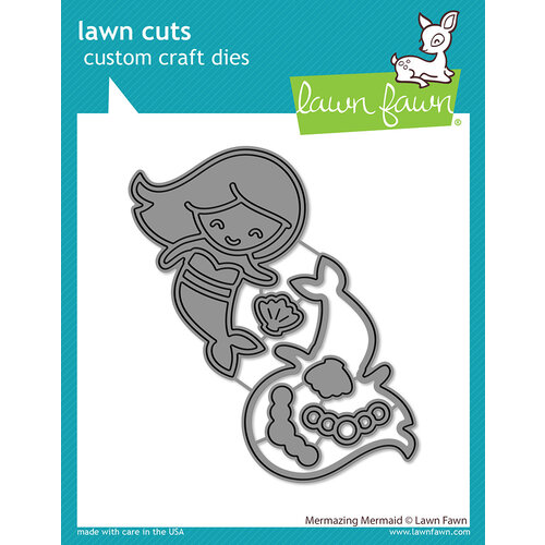 Lawn Fawn - Lawn Cuts - Dies - Mermazing Mermaid