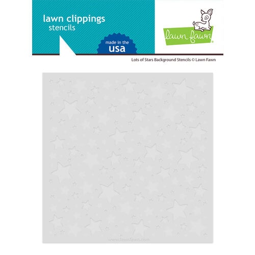 Lawn Fawn - Stencils - Lots of Stars Background