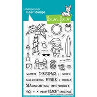 Lawn Fawn - Clear Photopolymer Stamps - Beachy Christmas