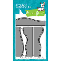 Lawn Fawn - Lawn Cuts - Dies - Platform Pop-Up Hillside Inserts