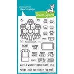 Lawn Fawn - Clear Photopolymer Stamps - Wheely Great Day