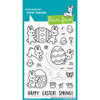 Lawn Fawn - Clear Photopolymer Stamps - Eggstraordinary Easter