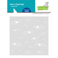 Lawn Fawn - Stencils - Cloud Background
