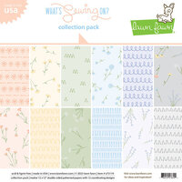 Lawn Fawn - What's Sewing On Collection - 12 x 12 Collection Pack