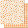 Lawn Fawn - Fruit Salad Collection - 12 x 12 Double Sided Paper - Orange You Glad