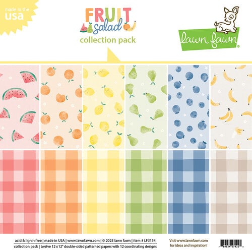Lawn Fawn - Fruit Salad Collection - 12 x 12 Collection Pack