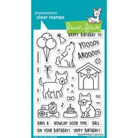 Lawn Fawn - Clear Photopolymer Stamps - Yappy Birthday