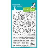 Lawn Fawn - Clear Photopolymer Stamps - How You Bean Seashell Add-On