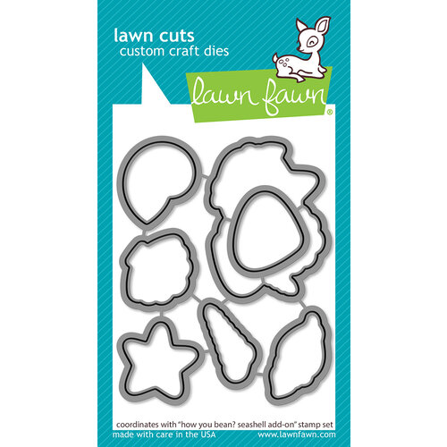 Lawn Fawn - Lawn Cuts - Dies - How You Bean Seashell Add-On