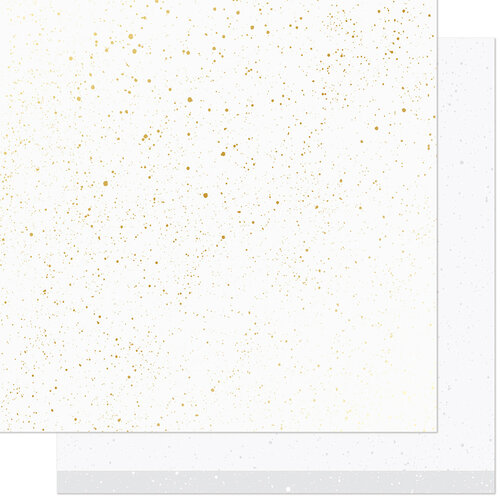 Lawn Fawn - Spiffier Speckles Collection - 12 x 12 Double Sided Paper - Yeti