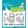 Lawn Fawn - Halloween - Clear Photopolymer Stamps - Wolf Before n Afters