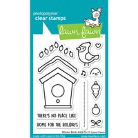 Lawn Fawn - Clear Photopolymer Stamps - Winter Birds Add-On