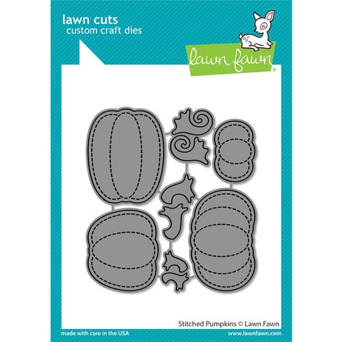 Lawn Fawn - Lawn Cuts - Dies - Stitched Pumpkins