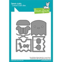 Lawn Fawn - Halloween - Lawn Cuts - Dies - Tiny Gift Box - Ghost Add-On