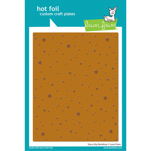 Lawn Fawn - Hot Foil Plates - Starry Sky Background