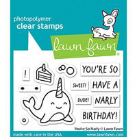Lawn Fawn - Clear Photopolymer Stamps - You're So Narly