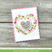 Lawn Fawn - Stencils - Heart Wreath