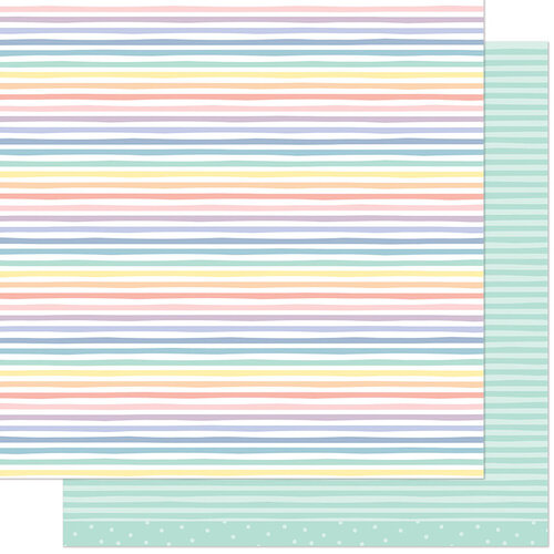 Lawn Fawn - Rainbow Ever After Collection - 12 x 12 Double Sided Paper - Jack