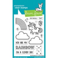 Lawn Fawn - Clear Photopolymer Stamps - My Rainbow