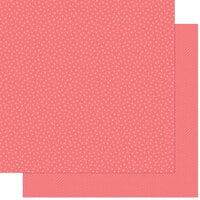 Lawn Fawn - Summertime Collection - 12 x 12 Double Sided Paper - Watermelon Slushy