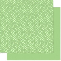 Lawn Fawn - Summertime Collection - 12 x 12 Double Sided Paper - Green Smoothie
