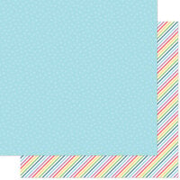 Lawn Fawn - 12 X 12 Double Sided Paper - Snow Cone