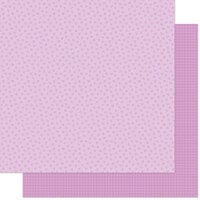 Lawn Fawn - Summertime Collection - 12 x 12 Double Sided Paper - Grape Popsicle