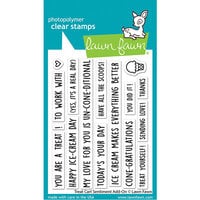 Lawn Fawn - Clear Photopolymer Stamps - Treat Cart Sentiment