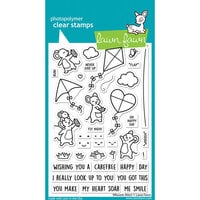 Lawn Fawn - Clear Photopolymer Stamps - Whoosh, Kites!