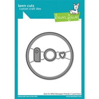 Lawn Fawn - Lawn Cuts - Dies - Give It A Whirl Messages - Friends