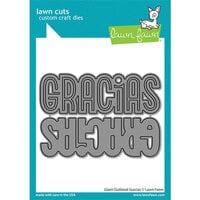 Lawn Fawn - Lawn Cuts - Dies - Giant Outlined Gracias