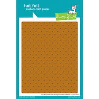 Lawn Fawn - Hot Foil Plates - Itsy Bitsy Polka Dot Background