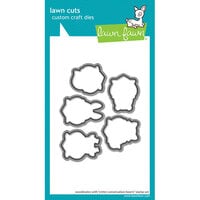 Lawn Fawn - Lawn Cuts - Dies - Critter Conversation Hearts