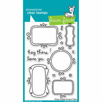 Lawn Fawn - Clear Photopolymer Stamps - Flirty Frames