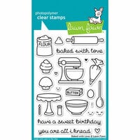 Lawn Fawn - Clear Photopolymer Stamps - Baked with Love