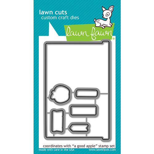 Lawn Fawn - Lawn Cuts - Dies - A Good Apple