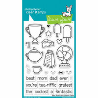 Lawn Fawn - Clear Acrylic Stamps - Best Pun Ever