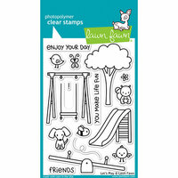 Lawn Fawn - Clear Photopolymer Stamps - Let's Play