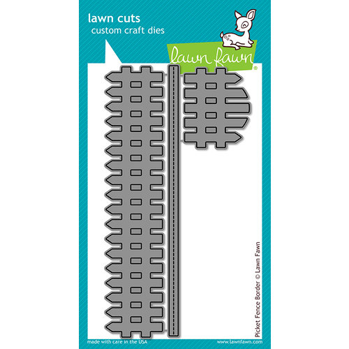 Lawn Fawn - Lawn Cuts - Dies - Picket Fence Border