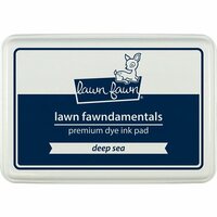 Lawn Fawn - Premium Dye Ink Pad - Deep Sea