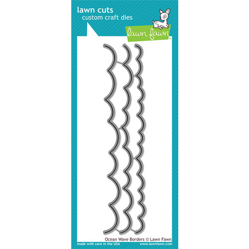 Lawn Fawn - Lawn Cuts - Dies - Ocean Wave Borders