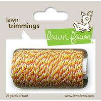 Lawn Fawn - Lawn Trimmings - Bakers Twine Spool - Candy Corn Cord