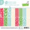 Lawn Fawn - Lets Bokeh in the Snow Collection - 6 x 6 Petite Paper Pack