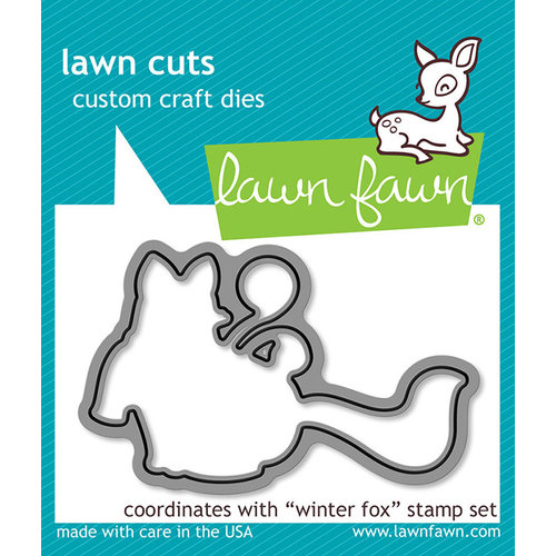 Lawn Fawn - Lawn Cuts - Dies - Winter Fox