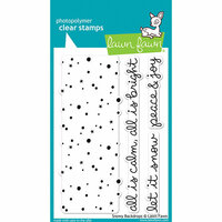 Lawn Fawn - Clear Photopolymer Stamps - Snowy Backdrops