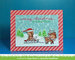 Lawn Fawn - Die and Acrylic Stamp Set - Toboggan Together Bundle