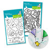Lawn Fawn - Die and Acrylic Stamp Set - Yay, Kites Bundle