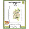 Lisa Horton Crafts - Layering Stencils - Blooms and Berries