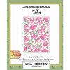 Lisa Horton Crafts - Layering Stencils - Mini Bloom - Lily of the Valley - Background