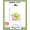 Lisa Horton Crafts - Layering Stencils - Petal Envelope